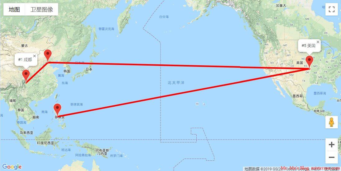 成都电信到CLOUDCONE的路由线路