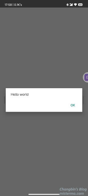 Capacitor编写的 Android Hello World 程序